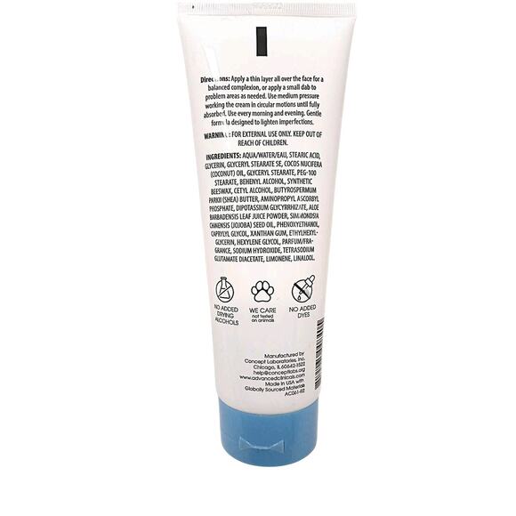 Dark Spot Corrector Face Therapy Cream Vit C Jojoba Licorice Professional Salon - Picture 2 of 7